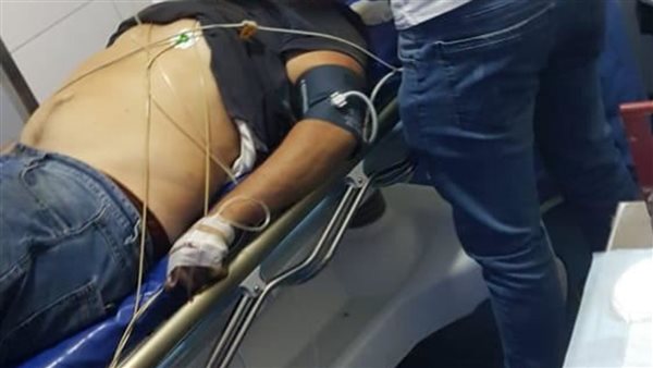 شخص مصاب - تعبيرية