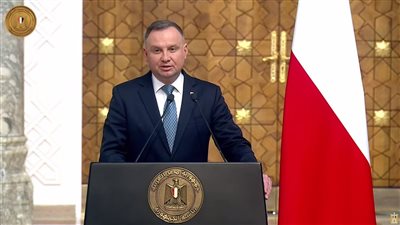الرئيس البولندي: مصر من أقرب الشعوب لنا.. والتكنولوجيا والزراعة ضمن مجالات التعاون بيننا 