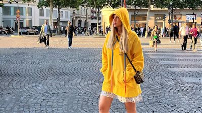 ريم مصطفى تستأنف تصوير دوبامين بعد عودتها من باريس |صور