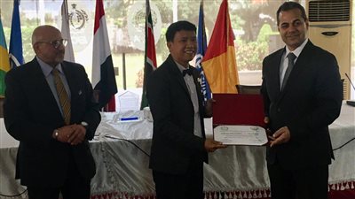 تدريب 33 مبعوثًا من 17 دولة إفريقية وآسيوية بالمركز الدولي للزراعة