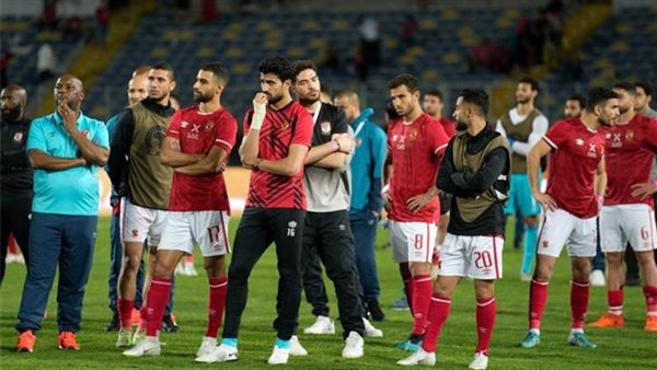 فريق الأهلي بعد خسارة