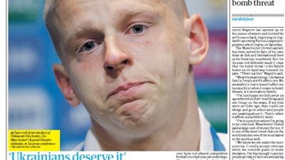 بكاء زينشينكو وغضب ماجواير ورحيل لوكاكو.. جولة في الصحف العالمية اليوم