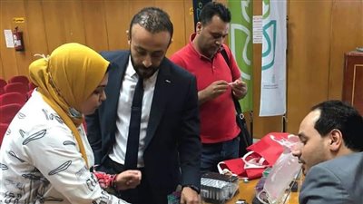 بدء فعاليات البرنامج التدريبي على استخدام تقنية سحب الدم المغلق الآمن ببورسعيد