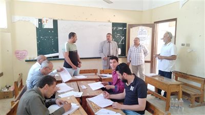 بدء تصحيح امتحانات الشهادة الإعدادية والابتدائية بأزهر شمال سيناء 