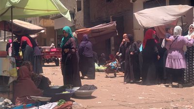 إزالة سوق عشوائي بشارع الجنينة بالمنوفية استجابة لشكاوي المواطنين 