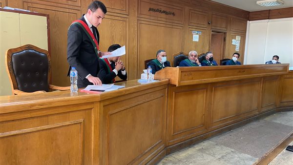 من جلسة محاكمة المتهمين