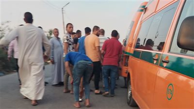 مصرع شابين في حادث انقلاب دراجة نارية على طريق طنطا - قطور بالغربية 