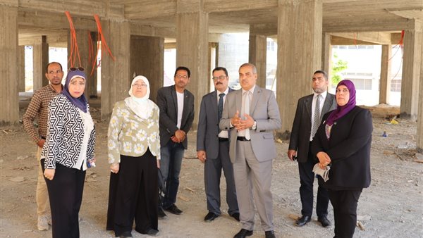 المحرصاوي يتفقد مبنى