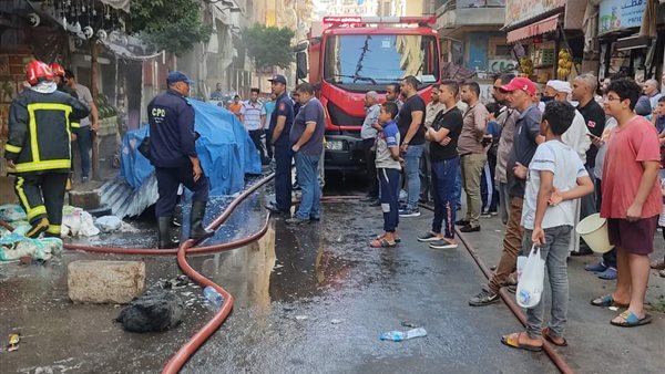 موقع الحريق