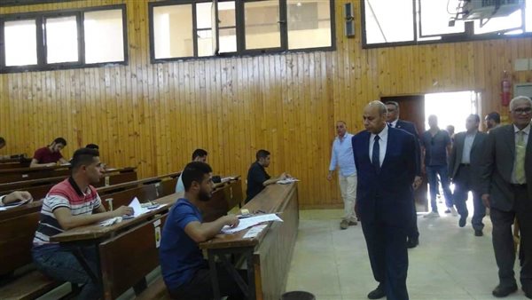 جولة رئيس جامعة المنيا