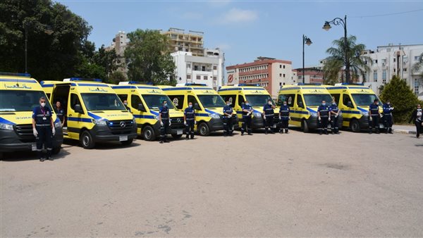 14 سيارة إسعاف جديدة