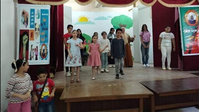 مكتبة ونادي الطفل للقرن الحادي والعشرين بمجلس مدينة بورفؤاد تنظم عددًا من الأنشطة الصيفية | صور 