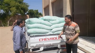 ضبط 7 طن دقيق بلدي مدعم وقمح لم يتم توريده بمنشأة القناطر بالجيزة 