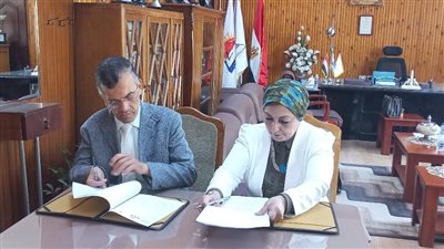 توقيع مذكرة تفاهم بين التربية والتعليم وتربية عين شمس| صور