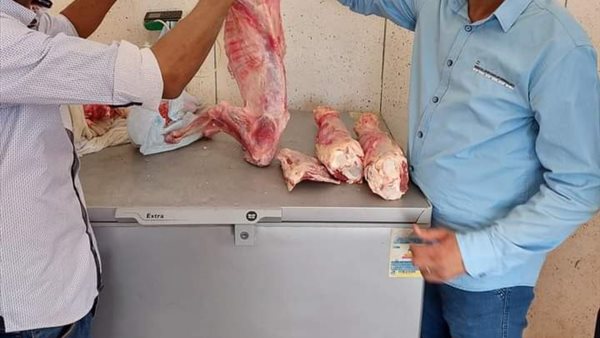 اللحوم المضبوطة