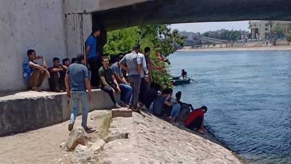 غرب شاب بترعة الإبراهيمية