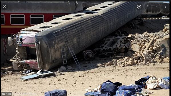 حادث انقلاب قطار