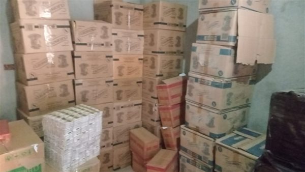 ضبط سجائر مجهولة