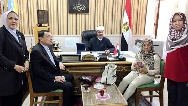 وفد ماليزي فى زيارة