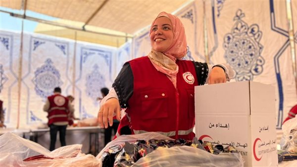 متطوعي الهلال الأحمر