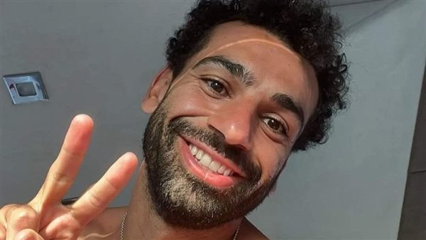 محمد صلاح خلال إجازته