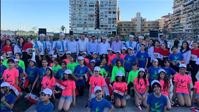 وزير الشباب والرياضة يشهد احتفالية بثورة 30 يونيو في ساحة مصر ببورسعيد | صور 