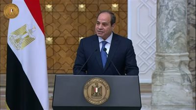 السيسي: نستهدف زيادة مساحة الأراضي الزراعية في مصر بنحو 2 مليون فدان