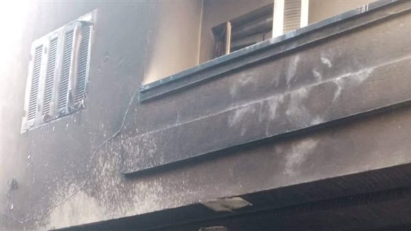 حريق شقة سكنية بالمحلة