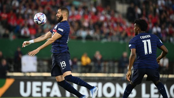 جانب من مباراة فرنسا