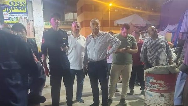 نشوب حريق أمام مستشفى