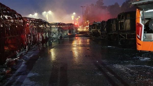  اشتعال النيران في