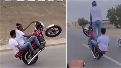 أعاقوا الحركة المرورية.. ضبط 5 أشخاص يستعرضون بالدراجات النارية بشوارع الدقهلية