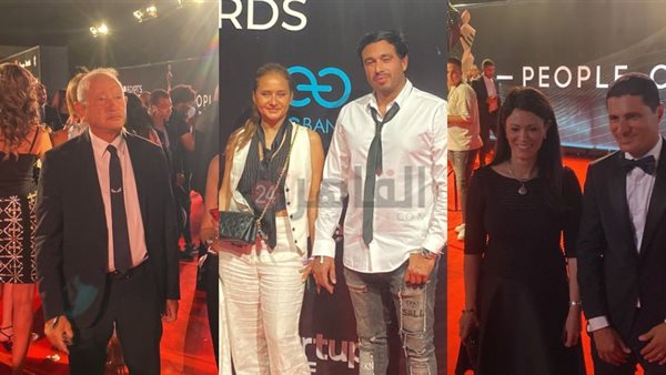 نجيب ساويرس والوزيرة