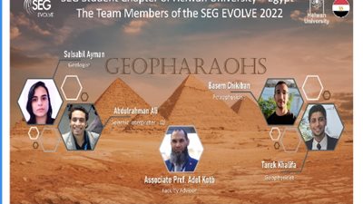 فوز فريق من علوم حلوان بتمثيل مصر في مسابقة عالمية بأمريكا لاستكشاف البترول 