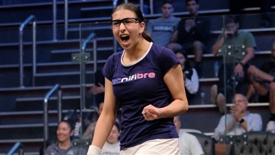 فريدة محمد تكشف كواليس فوزها ببطولة موريشيوس للإسكواش