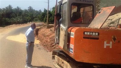 متابعة ميدانية لمعدلات تنفيذ مشروعات حياة كريمة بأسوان