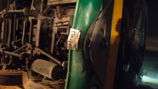 انقلاب أتوبيس ركاب