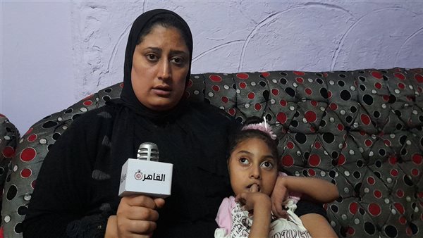 الطفلة ريتاج مصابة