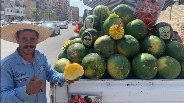 بائع البطيخ ببورسعيد
