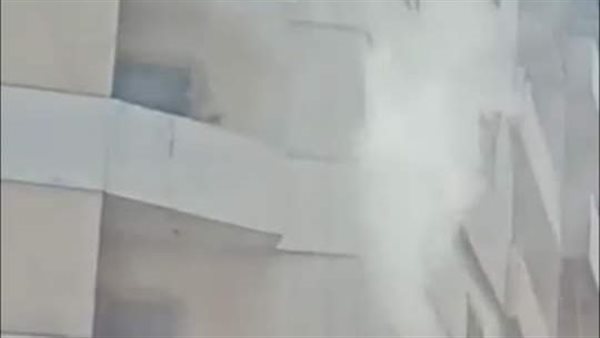 حريق نشب في شقة سكنية