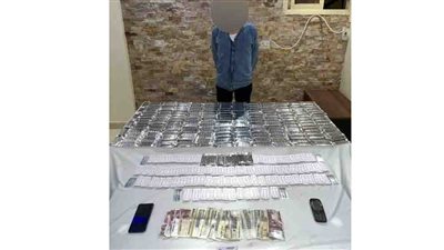 ضبط 3000 قرص مخدر بحوزة أحد الأشخاص بالقاهرة