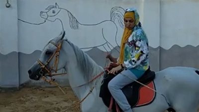 آية أول مدربة فروسية بالفيوم: هوايتي من زمان وجوزي شجعني على تحقيق حلمي | بث مباشر 