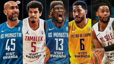 إدجار سوسا لاعب سلة الزمالك ضمن التشكيل المثالي لبطولة الأندية الإفريقية «BAL»