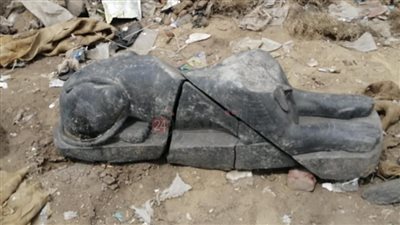 ننشر الصور الأولى لمقتنيات الكشف الأثري الجديد بالمطرية قبل ترميمها 