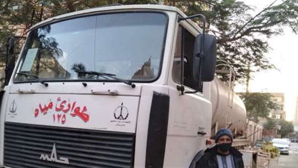 إصلاح عطل بخطوط المياه