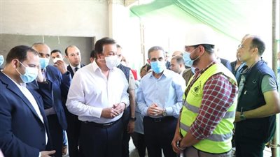 خالد عبدالغفار يوجه بسرعة الانتهاء من أعمال تطوير وحدة طب أسرة نهطاي بالغربية