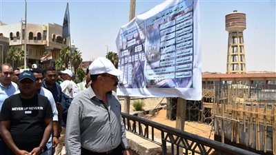 أكبر منارة علمية وثقافية.. محافظ أسوان يتفقد مشروع إنشاء مكتبة مصر العامة