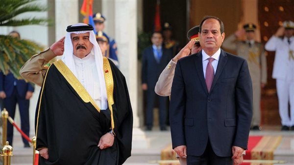 السيسي وملك البحرين