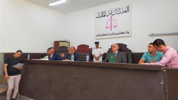 جانب من المحاكمة