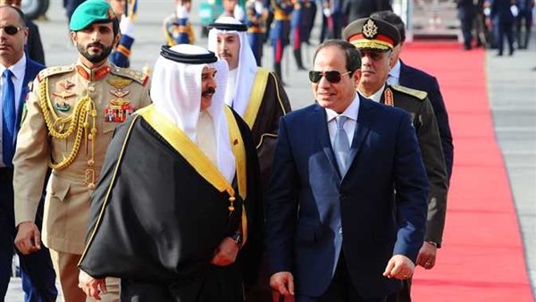 السيسي وملك البحرين